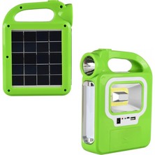 Melek Store  Powermaster HB-6399B Solar Çalışma Lambası (2 Parça Ampulü Unutma)