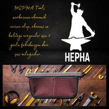 HEPHA Tools 'HEPHA Tools' Ekonomik 2 Göz Fabrikasyon Deri Çivi Önlüğü (Ta-05)