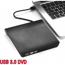 Techtic USB 3.0 Harici Dvdrw Slim External CD DVD Yazıcı Okuyucu Ultra Ince Writer