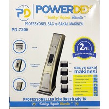 Powerdex Profesyonel Saç ve Sakal Tıraş Makinesi PD-7200