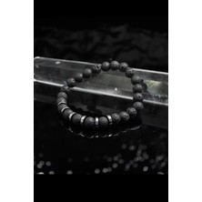 NBS Beautiful Naturel Stones Lav Taşı Unisex 8 mm 7520NGMSYL37777 Doğal Taş Bileklik