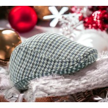 Shopiolog Kışlık Kaşe Yünlü Brood Ördek Kasket Flad Cap