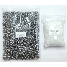 Trimist Kuş Gözü-2 No-Paslanmaz Çelik-Plastik PULLU-1.000 Takım