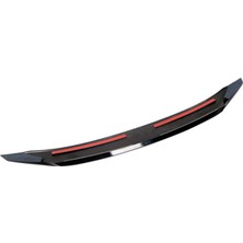 S-Dizayn Honda Civic Fc5 Abs Plastik Spoiler Parlak Siyah 2016-2021 A+Kalite