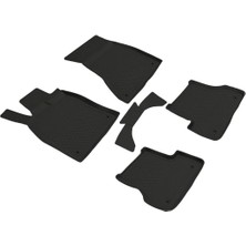 Ferrous Audi A6 Ferrous 4d Havuzlu Kauçuk Paspas 2009 2018 Siyah