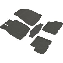 Ferrous Dacia Duster Ferrous 4d Havuzlu Kauçuk Paspas 2010 2017 Siyah