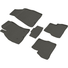 Ferrous Fiat Doblo Ferrous 4d Havuzlu Kauçuk Paspas 2010 2022 Siyah