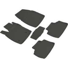 Ferrous Ford Courier Ferrous 4d Havuzlu Kauçuk Paspas 2014 ve Üstü Siyah