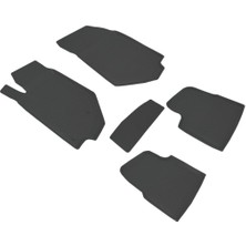 Ferrous Peugeot 208 Ferrous 4d Havuzlu Kauçuk Paspas 2021 ve Üstü Siyah