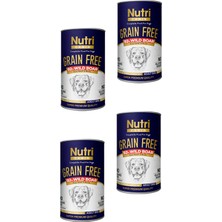 Nutri Canin %92 Domuz Etli 400gr Tahılsız Yaş Mama 4 Adet