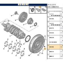 Psa Volant Civatası C4 C5X7 Berlingo Partner TEPEE-307 Dv6 Dw4 (203708)