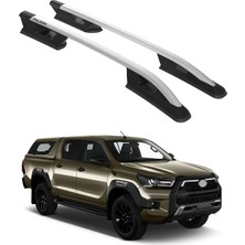 Turtle Toyota Hilux Revo 2015-2025 Falcon Tavan Çıtası Gri
