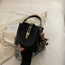 Muchen Kışlık Kadın Kova Omuz Crossbody Çanta (Yurt Dışından)