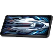 4U Sky Xiaomi Için Poco F4 Gt/redmi K50 Oyun Yüzük Tutucu Kickstand Shockproof Sabit Pc+Yumuşak Tpu Hibrid Telefon Kılıf Mavisi (Yurt Dışından)