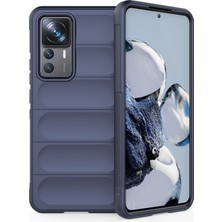 4U Sky Xiaomi 12T Pro 5g Sağlam Tpu Telefon Kapağı Damla Geçirmez Koruyucu Koruyucu Case-Dark Mavi (Yurt Dışından)