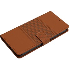 4U Sky Xiaomi Için Anti-Çizik Cep Telefonu Kasası Redmi A1 4g/a2 4g Stand Cüzdan Pu Deri Deri Dostu Baskılı Desen Retro Telefon Kapağı Strap-Brown (Yurt Dışından)