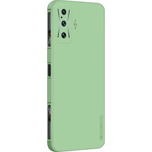 4U Sky Xiaomi Için Yumuşak Tpu Telefon Kılıfı Poco F4 Gt/redmı K50 Oyun Hassas Kesim Anti-Çizelge Koruyucu Kapak Yeşil (Yurt Dışından)