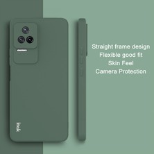 4U Sky Xiaomi Redmi K50/K50 Pro, Düz Kenar Kesik Tpu Koruyucu Kapak Midnight Green Için Yumuşak Kılıf (Yurt Dışından)