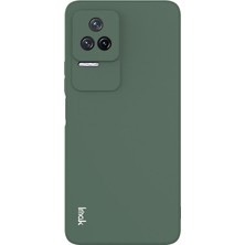 4U Sky Xiaomi Redmi K50/K50 Pro, Düz Kenar Kesik Tpu Koruyucu Kapak Midnight Green Için Yumuşak Kılıf (Yurt Dışından)