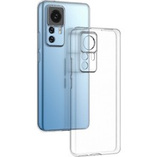 4U Sky Xiaomi 12T Pro 5g Ultra Ince Koruyucu Telefon Kapağı Hassas Kesim Lens Koruması ile Şeffaf Tpu Kılıfı (Yurt Dışından)