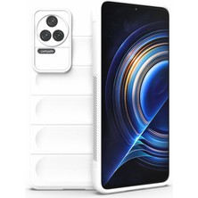 4U Sky Xiaomi Için Redmi K50 PRO/K50 Cep Telefonu Kapağı Damla Dayanıklı Tpu Telefon Koruyucu Kılıf Önleme Önlemli Sağlam Telefon Kabuk-Beyaz (Yurt Dışından)