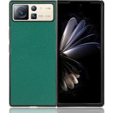 4U Sky Xiaomi Mix Için Katlama 2 5g Pu Deri+Sabit Pc Kapağı Yolculuk Önleme Önleyici Koruma Koruması Telefon Kılıf Yeşili (Yurt Dışından)