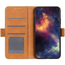 4U Sky Xiaomi Için Poco M4 5g / Poco M5 4g / 5g Pu Deri Cüzdan Folio Kılıfı Yan Manyetik Koruma Stand Tam Vücut Koruyucu Kapak Sarı (Yurt Dışından)