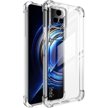 4U Sky Xiaomi Redmi K50 PRO/K50 Ince Koruyucu Kılıf Tpu Ekran Koruyucusu (Airgag Versiyonu) ile Kazanmaya Dayanıklı Telefon Kapağı -Travar (Yurt Dışından)