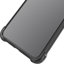 4U Sky Xiaomi Poco F4 Gt/redmı K50 Oyun 5g Şok Geçirmez Koruyucusu Tpu Anti-Çizelge Anti-Cratch Telefon Kapağı Ekran Koruyucu (Airgag Versiyonu) -Transparent Siyah (Yurt Dışından)