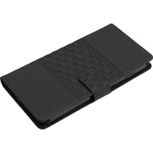 4U Sky Xiaomi Için Anti-Çizik Cep Telefonu Kasası Redmi A1 4g/a2 4g Stand Cüzdan Pu Deri Deri Dostu Baskılı Desen Retro Telefon Kapağı Strap-Black (Yurt Dışından)