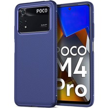 4U Sky Xiaomi Poco M4 Pro Için Jazz Serisi Twill Texture Tpu Kılıfı (Yurt Dışından)