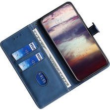 4U Sky Xiaomi Redmi A1 4g/a2 4g Hip Hat Desen Manyetik Toka Telefon Kılıfı Cilt Dokunlu Pu Deri Stand Cüzdan Folio Flip Cover-Blue (Yurt Dışından)