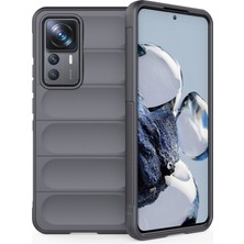 4U Sky Xiaomi 12T Pro 5g Sağlam Tpu Telefon Kapağı Damla Koruyucu Koruyucu Case-Dark Gri (Yurt Dışından)