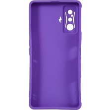 4U Sky Xiaomi Redmi K50 Gaming Için 5g/poco F4 Gt Çift Taraflı Mat Telefon Kılıfı Silky-Yumuşak Touch Tpu Koruyucu Kapak Morası (Yurt Dışından)