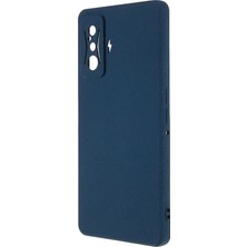 4U Sky Xiaomi Redmi K50 Gaming 5g/poco F4 Gt Çift Taraflı Mat Telefon Kılıfı Silky-Yumuşak Touch Tpu Koruyucu Kapak Dark Mavi (Yurt Dışından)