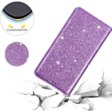 4U Sky Xiaomi 12T 5G/12T Pro 5g/redmi K50 Ultra 5g Kart Tutucu Tasarım Ince Stand Telefon Kapağı Glitter Pu Deri Cep Telefon Kılıfı Manyetik Oto Absorbed Kapanış-Doğum (Yurt Dışından)