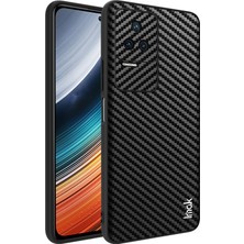 4U Sky Xiaomi Poco F4 5g/redmı K40S 5g Için Hibrit Kılıf, Karbon Fiber Doku Pu Deri Kaplamalı Pc+Tpu Etki Dirençli Arka Kapak (Yurt Dışından)