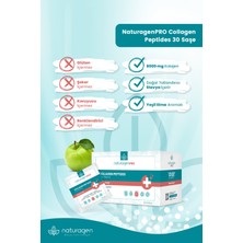 Naturagen Pro Collagen() Beauty 30'lu Saşe Yeşil Elma Aromalı (Tip 1&Tip3 - 8.000 mg Hidrolize )