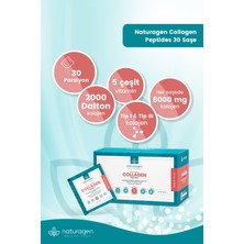 Naturagen  Beauty Assist 30'lu Saşe-Şeftali Aromalı(Tip 1 & Tip 3 - 8.000 mg Hidrolize Collagen Peptit)