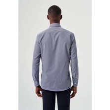 Bisse Regular Fit Lacivert Spor Erkek Gömlek GM23K232037_D39