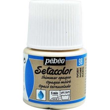 Pebeo Setacolor Opak Shimmer Kumaş Boya 45ML Şişe Yd Ivory