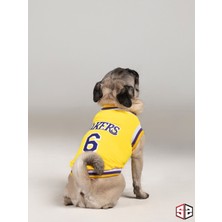 Salya Store Lakers Yazlık Köpek Forma Kedi,köpek Kıyafeti Küçük Irklar KK-111