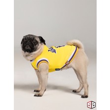 Salya Store Lakers Yazlık Köpek Forma Kedi,köpek Kıyafeti Küçük Irklar KK-111