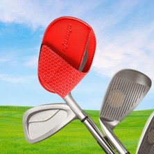 Eakren Golf Oynamak Için Golf Demir Kulübü Başkanı Kapakları Golf Spor Aksesuarları Seyahat Kırmızı (Yurt Dışından)