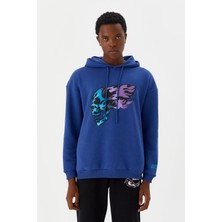 No Fear NFR-M500229 No Fear Kapüşonlu Sweatshirt