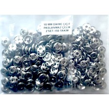 Trimist 10 mm Elde Dikme Çıtçıt - 150 Takım
