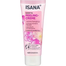 Isana Peeling Kremi Kayısı Özlü ve Badem Yağı Içerikli Kuru ve Hassas Ciltler 75 ml