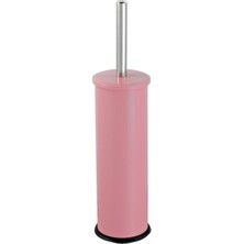 Depposite Dekoratif Klozet Fırça Seti Pembe 36CM