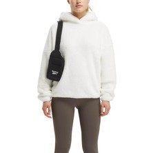 Reebok LUX COZY PLUSH HOODIE Ekru Kadın Sweatshirt
