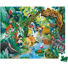 Janod 100 Parça Çantalı Puzzle - Inka Macerası